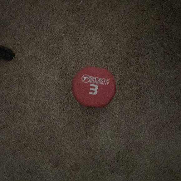 3 pound dumbbell - Picture 2 of 2